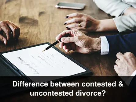 The Difference Between Contested And Uncontested Divorce - Law Offices ...